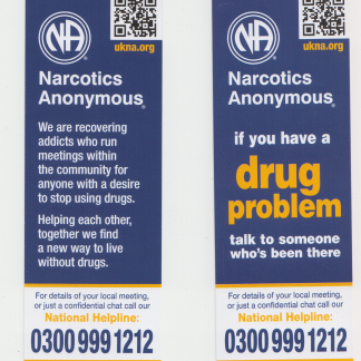 UKPI Helpline Bookmark - Pack of 50